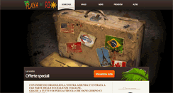 Desktop Screenshot of playadelrio.it